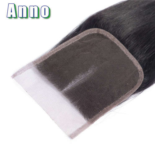 Brazilian Straight Hair Bundles With Closure (16, 16, 16 with 14 closure)