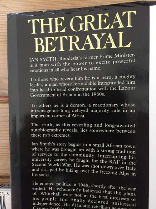 The Great Betrayal - Ian Smith