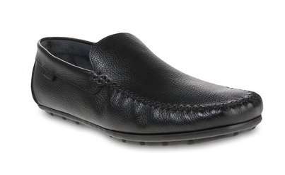 Original Mens Bronx Dutti Black Floater - UK 10 (SA 10) Genuine Leather