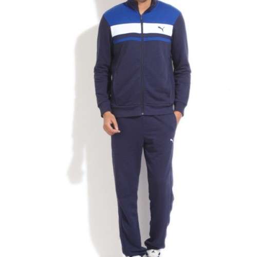 Original Mens Puma Fun Sweat 2 Piece Track Suit 829965-10 - X Large - Regular Fit