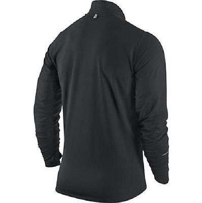 Original Mens NIKE Element Half Zip Long Sleeve Dri-FIT - Large - 904946-010