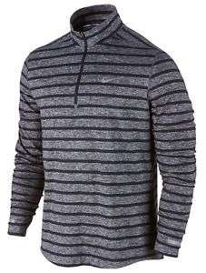 Original Mens NIKE Dri-Fit Element Half Zip - 799135-010 - Large
