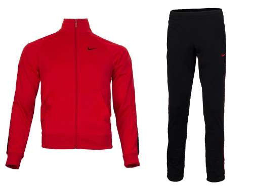 Original Mens Nike Poly Knit 2 Piece Tracksuit - X Large - 679717-657