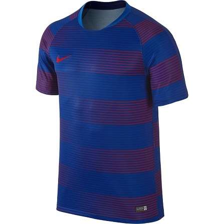 Original Mens NIKE Short Sleeve Flash GPX Dri Fit - Large - 725910-455