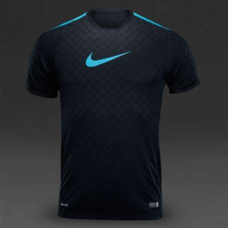 Original Mens NIKE Short Sleeve Graphic Flash Dri Fit - X Large - 631893-010
