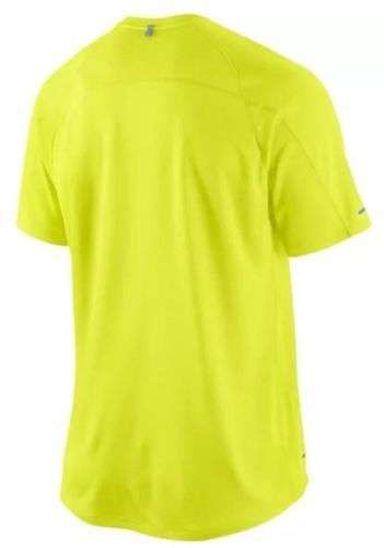 Original Mens NIKE Miler UV Short Sleeve Dri-FIT 543499-702 - X Large - UPF 40+