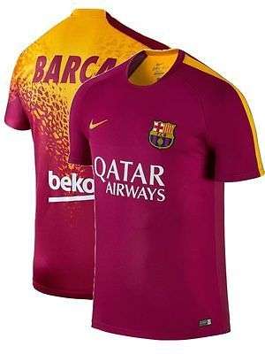 Original Mens NIKE Barcelona Pre Match Training - X Large - 686641-560