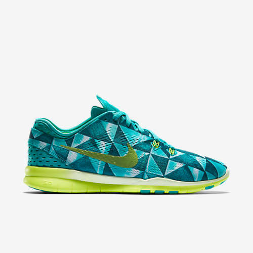 Original Ladies Nike Free 5.0 TR FIT 5 PRT 704695-402 - UK 4.5 (SA 4.5)