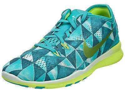 Original Ladies Nike Free 5.0 TR FIT 5 PRT 704695-402 - UK 4.5 (SA 4.5)