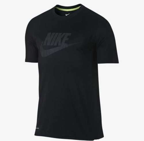 Original Mens NIKE Short Sleeve Dri-Fit Swoosh - X Large - 659146-010