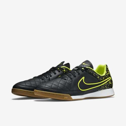 Original Mens Nike Tiempo Genio Leather IC 631283-007 - UK 9 (SA 9)