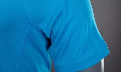 Original Mens NIKE Miler UV Short Sleeve Dri-FIT 543499-415 - Large - UPF 40+