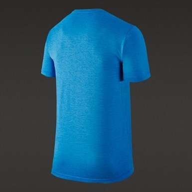 Original Mens NIKE Performance Short Sleeve Dri-FIT 742228-435 - X Large