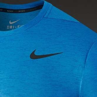Original Mens NIKE Performance Short Sleeve Dri-FIT 742228-435 - X Large