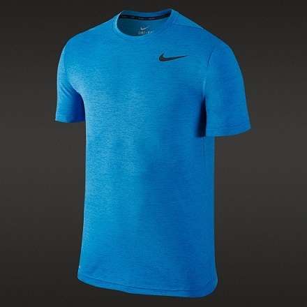 Original Mens NIKE Performance Short Sleeve Dri-FIT 742228-435 - X Large
