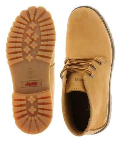Original Mens Jeep Columbia - UK 10 (SA 10) Genuine Leather - Breathable Lining - Rubber Outsole