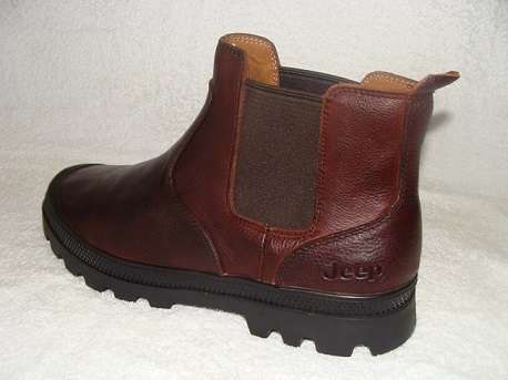 Original Mens Jeep Grind - UK 10 (SA 10) Leather Upper - Rubber Outsole