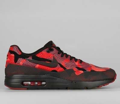 Original Mens Nike Air Max 1 Ultra Moire Print 806851-600 - UK 11 (SA 11)