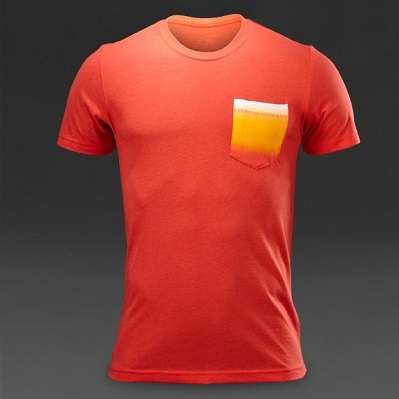 Original Mens NIKE Short Sleeve RU Santa Monica - X Large - 613101-696 - Slim Fit