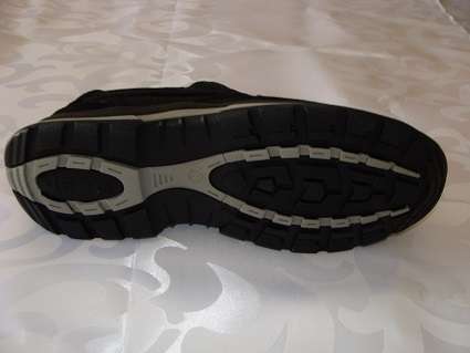 Original Mens Jeep Duro Lite - UK 10 (SA 10) - Black - Leather / Textile Upper - Foam Tech Insole