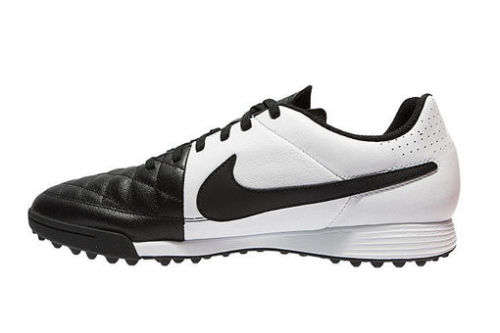 Original Mens Nike Tiempo Genio Leather TF 631284-010 - UK 9 (SA 9)