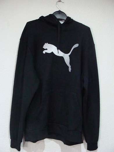 Original Mens Puma Hooded Sweat 2 - 593574-02 - X Large