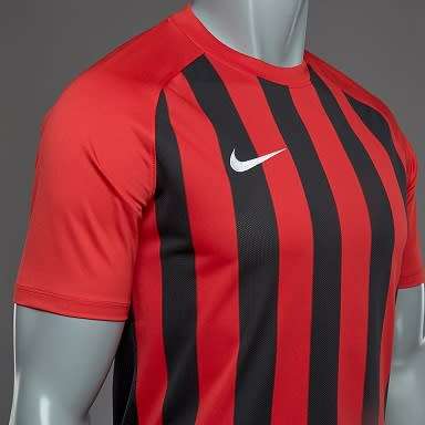 Original Mens NIKE Striped SS Top - Large - 832976-657