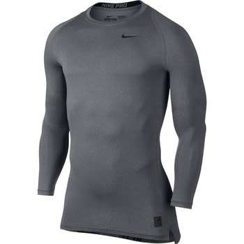 Original Mens NIKE Pro Cool Mens Compression Long Sleeve Top - 703088-091 - Medium