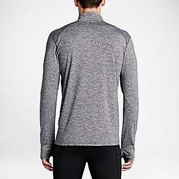 Original Mens NIKE Element Half Zip Long Sleeve Dri-FIT - Medium - 904946-021
