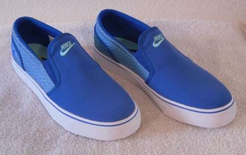 Original Ladies Nike Toki Slip Canvas - 724770-443 - UK 4.5 (SA 4.5)