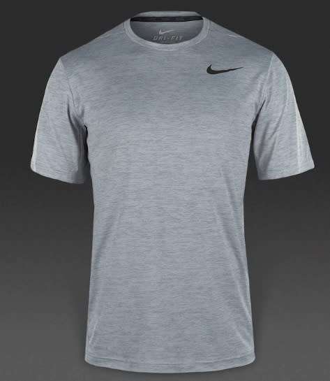 Original Mens NIKE Dri-Fit Short Sleeve 848888-065 - Large