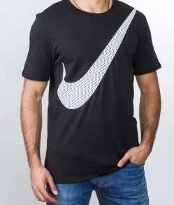 Original Mens NIKE SS PRNT PK SWSH - Large - 940647-010 - 100 % Cotton - Athletic Cut