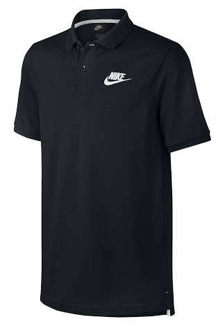 Original Mens NIKE Polo PQ MTCHP - 934698-010 - 100% Cotton - Large