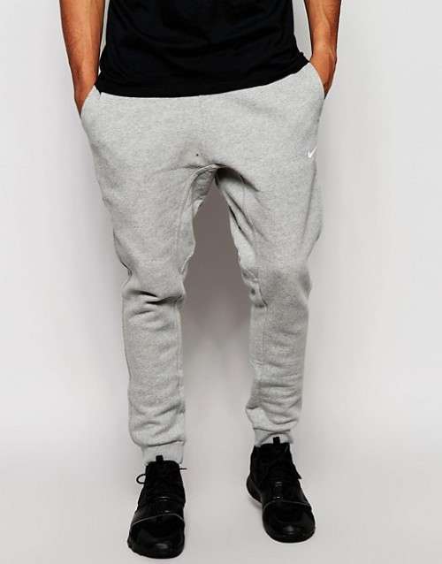 Original Mens Nike Club Cuffed Joggers - 813268-063 - Medium