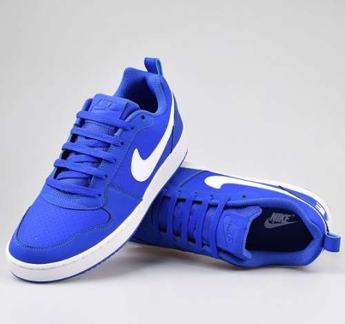 Original Mens Nike COURT BOROUGH LOW - 838937-400 - UK 11 (SA 11)