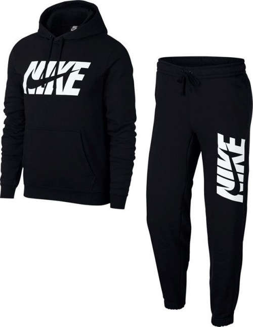 Original Mens Nike Sportswear 2 Piece Tracksuit - AR1341-010 - Large