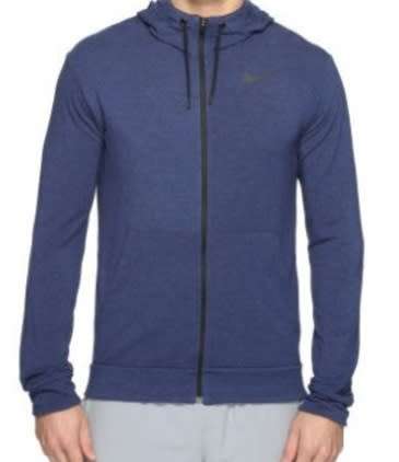 Original Mens Nike Full Zip Hoodie - 933428-430 - Medium