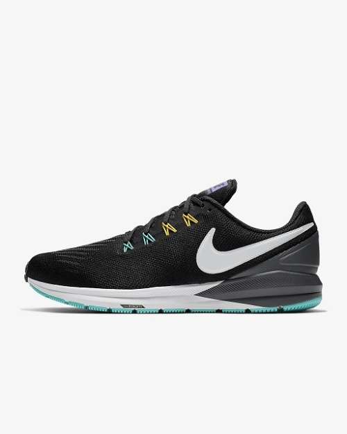 Original Mens Nike Air ZOOM STRUCTURE 22 - AA1636-008 - UK 9 (SA 9)