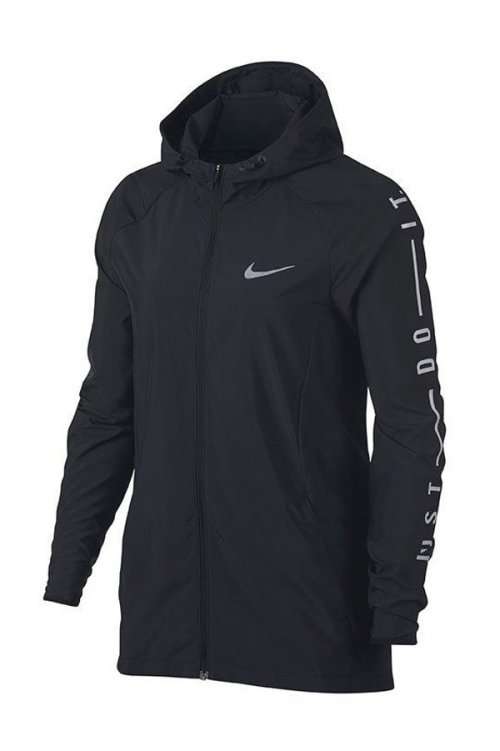 Original Women's NIKE Essential Hooded Jacket - AT4217-010 - Medium