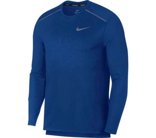 Original Mens NIKE Rise 365 LS Breathe - AQ9923-438 - Medium