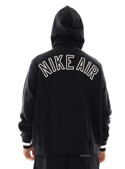 Original Mens Nike AIR HOODIE FZ FLC - AR1815-010 - Large