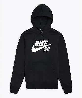 Original Mens Nike SB Icon Hoodie - AQ9565-011 - Medium