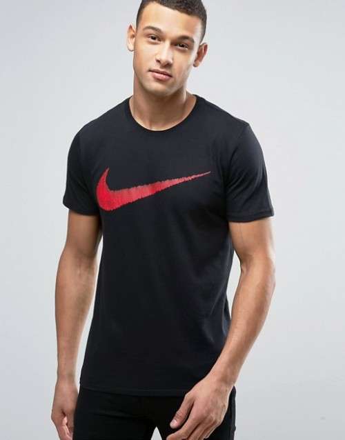 Original Mens NIKE HANGTAG SWOOSH - BV0621-010 - Large