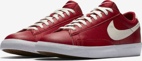 Original Mens Nike BLAZER LOW LEATHER - AJ9515-600 - UK 11 (SA 11)