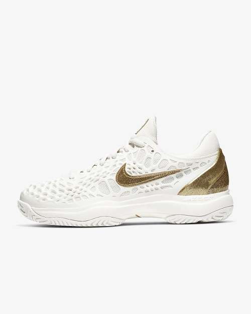 Original Womens Nike AIR ZOOM CAGE 3 HC - 918199-007 - UK 5.5 (SA 5.5)