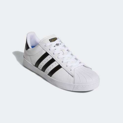 Original Mens ADIDAS SUPERSTAR VULC ADV - D68718 - UK 10 (SA 10)