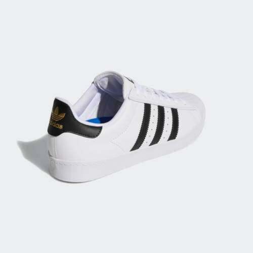 Original Mens ADIDAS SUPERSTAR VULC ADV - D68718 - UK 10 (SA 10)