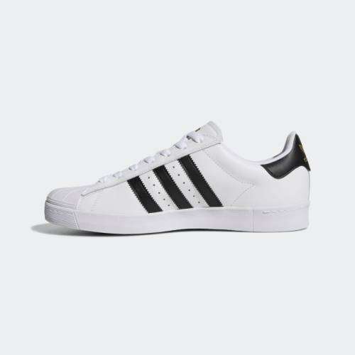 Original Mens ADIDAS SUPERSTAR VULC ADV - D68718 - UK 10 (SA 10)