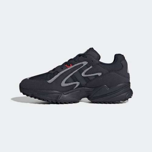 Original Mens ADIDAS YUNG-96 CHASM TRIAL - EE7242 - UK 9 (SA 9) - TEXTILE UPPER WITH SUEDE OVERLAYS