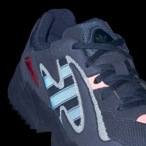 Original Mens ADIDAS YUNG-96 CHASM TRIAL - EE7242 - UK 9 (SA 9) - TEXTILE UPPER WITH SUEDE OVERLAYS